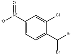2-Chloro-1-(dibromomethyl)-4-nitrobenzene 结构式