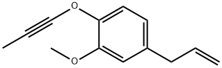 2-Methoxy-4-(2-propenyl)-1-(1-propynyloxy)benzene 结构式