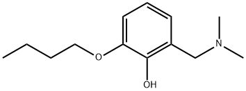 2-Butoxy-6-[(dimethylamino)methyl]phenol 结构式