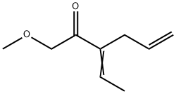 3-Ethylidene-1-methoxy-5-hexen-2-one 结构式