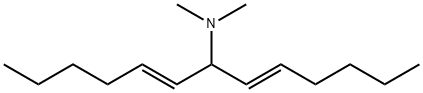 (5E,8E)-N,N-Dimethyl-5,8-tridecadien-7-amine 结构式