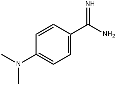 4-二甲胺基-苯甲脒 结构式