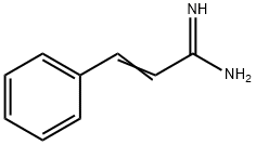 3-苯基丙烯脒 结构式