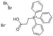 (2-羧乙基)三苯基三溴化膦 结构式