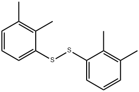 di(2,3-xylyl) disulphide 结构式