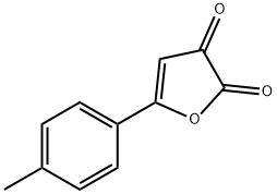 5-P-TOLYLFURAN-2,3-DIONE 结构式