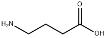 γ-氨基丁酸 结构式