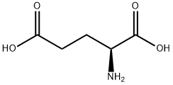 L-谷氨酸 结构式