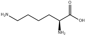 L-赖氨酸 结构式