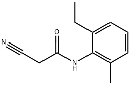 Acetamide, 2-cyano-N-(2-ethyl-6-methylphenyl)- (9CI) 结构式