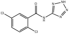 Benzamide, 2,5-dichloro-N-1H-tetrazol-5-yl- (9CI) 结构式