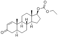 1-testosterone Ethyl carbonate 结构式