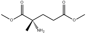 2-Methyl-2-aminopentanedioic acid dimethyl ester 结构式