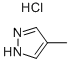 4-Methyl-1H-pyrazolehydrochloride