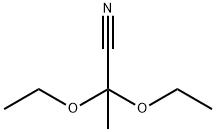 2,2-二乙氧基丙腈 结构式