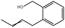 Benzenemethanol, 2-(2-butenyl)- (9CI) 结构式