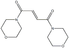 1,4-dimorpholin-4-ylbut-2-ene-1,4-dione 结构式