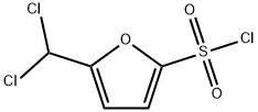 5-DICHLOROMETHYLFURAN-2-SULFONYL CHLORIDE 结构式