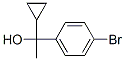 1-(4-溴苯基)-1-环丙基乙烷-1-醇 结构式