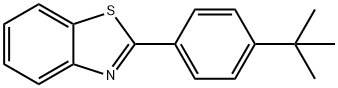 2-(4-tert-Butyl-phenyl)-benzothiazole 结构式