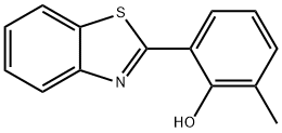 2-(2-BENZOTHIAZOLYL)-6-METHYLPHENOL 结构式