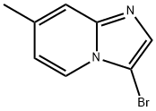 3-溴-7-甲基咪唑并[1,2-A]吡啶 结构式