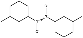 Bis(3-methylcyclohexyl)diazene 1,2-dioxide 结构式