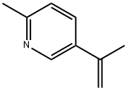 2-甲基-5-(1-甲基乙烯基)吡啶 结构式