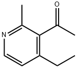Ethanone, 1-(4-ethyl-2-methyl-3-pyridinyl)- (9CI) 结构式