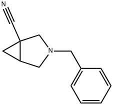 3-(苯甲基)-3-阿杂环[3.1.0]H己烷-1-甲醛 结构式