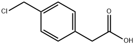 4-(氯甲基)苯乙酸 结构式