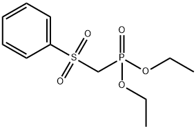 苯砜基甲基膦酸二乙酯 结构式