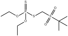 特丁磷砜 结构式
