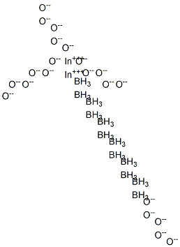 dodecaboron diindium henicosaoxide 结构式