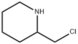 2-(氯甲基)哌啶 结构式