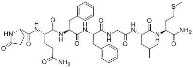 (PYR5)-SUBSTANCE P (5-11) 结构式