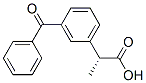 R-酮洛芬 结构式