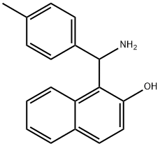 1-(氨基(对甲苯基)甲基)萘-2-醇 结构式
