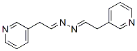 3-Pyridineacetaldehyde [2-(3-pyridinyl)ethylidene]hydrazone 结构式