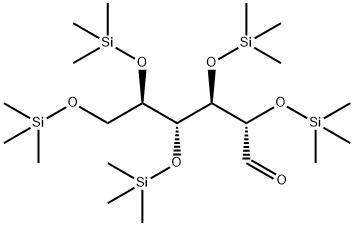 2-O,3-O,4-O,5-O,6-O-Pentakis(trimethylsilyl)-D-altrose 结构式