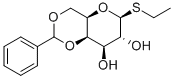 乙基 4,6-O-亚苄基硫代-BETA-D-半乳糖苷 结构式