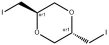 REL-2,5-双(碘甲基)-1,4-二噁烷 结构式