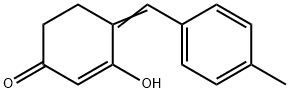 2-Cyclohexen-1-one, 3-hydroxy-4-[(4-methylphenyl)methylene]- (9CI) 结构式