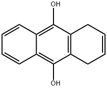 1,4-DIHYDROANTHRACENE-9,10-DIOL 结构式