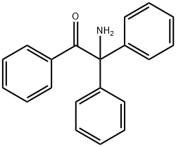 Ethanone,  2-amino-1,2,2-triphenyl- 结构式