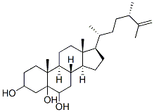 Ergost-25-ene-3,5,6-triol 结构式