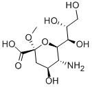 神經胺[糖]酸 结构式