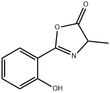 5(4H)-Oxazolone,  2-(2-hydroxyphenyl)-4-methyl- 结构式
