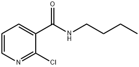 N-Butyl-2-chloronicotinamide 结构式