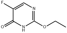 2-乙氧基-5-氟尿嘧啶 结构式